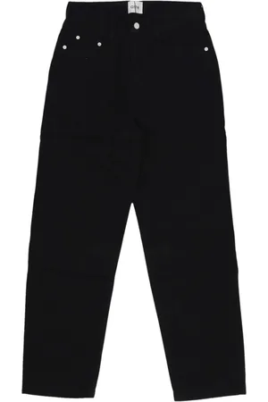 Arte Antwerp Jeans, Herre, Sort, W28, Denim, Sort Denim Broderede Lommebukser