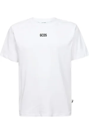 GCDS Top, Herre, Hvid, XL, Tyl, Lette hvide T-shirts og Polos