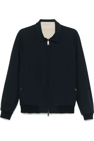 Kired Jakke, Herre, Blå, 2XL, Midnight Vendbar Lynlås Jakke