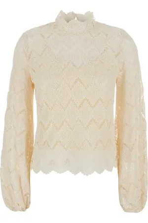 Twin-Set Strik, Dame, , XS, Bomuld, Sweaters med Maglia Detalje
