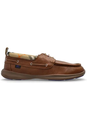 Burberry Sko, Herre, Brun, 44 EU, Læder, Sko Decker