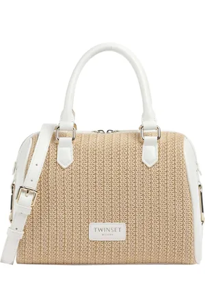 Twin-Set Taske, Dame, , ONE SIZE, Uld, Skuldertaske med Guld Finish