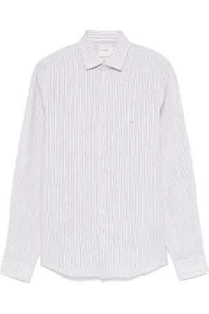 Calvin Klein Skjorte, Herre, Grøn, M, Grøn Knappet Skjorte Langærmet