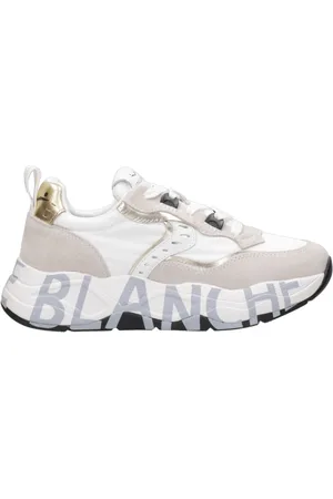 Voile blanche Sko, Dame, Flerfarvet, 41 EU, Sneakers med kontrastsyning og logo