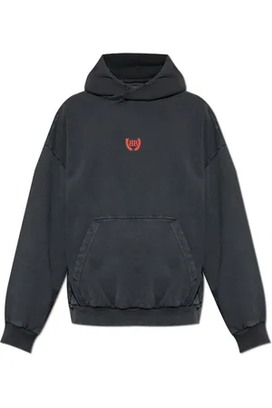 Balenciaga Sweathshirts & Hoodies, Herre, Sort, S, Bomuld, Sweatshirts & Hoodies