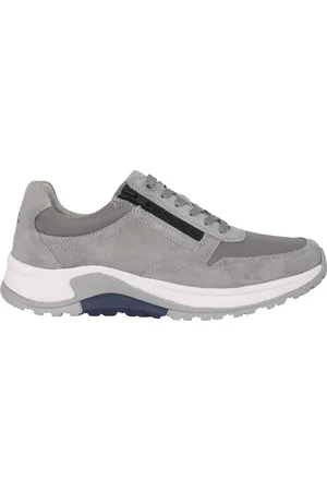 Gabor Sko, Herre, Grå, 40 1/2 EU, Herres rullende sneaker - grå