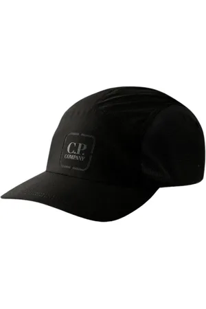 C.P. Company Tilbehør, Herre, Sort, ONE SIZE, Gore-Tex kasket med buet skygge