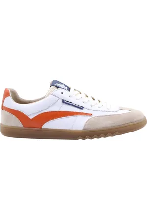 Floris van Bommel Sko, Herre, Hvid, 43 EU, Afslappet Sneaker DE Zaler 01.00