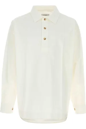 Gimaguas Top, Herre, Hvid, L, Hvid Piquet Claude Polo Skjorte