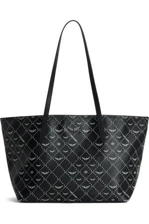 Zadig & Voltaire Taske, Dame, Sort, ONE SIZE, Sort Monogram Tote Taske