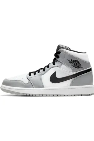 Jordan Sko, unisex, Grå, 45 1/2 EU, Uld, Mid Light Smoke Grey Sneakers