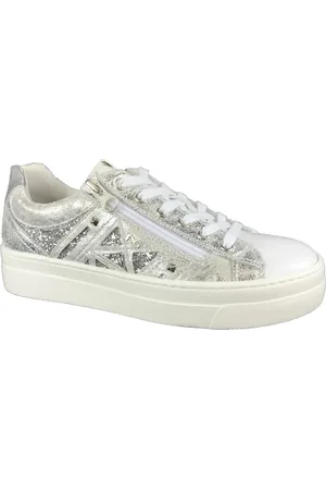 Nero Giardini Sko, Dame, Hvid, 38 EU, Afslappede Sneakers til Mænd