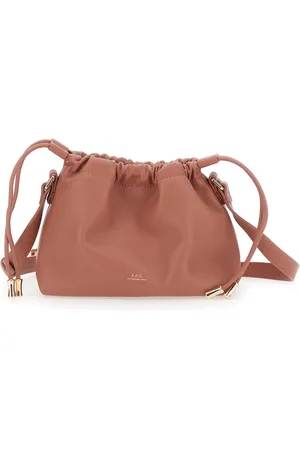 A.P.C. Taske, Dame, Lyserød, ONE SIZE, Polyester, Rosa Mini Ninon Taske