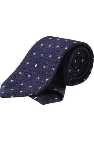 TAGLIATORE Tilbehør, Herre, Blå, ONE SIZE, Silkeslips
