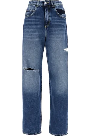 Icon Denim Jeans, Dame, Blå, W28, Denim, Opdag de nyeste lige jeans til kvinder