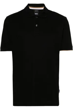 HUGO BOSS Top, Herre, Sort, L, Bomuld, Polo Bluser