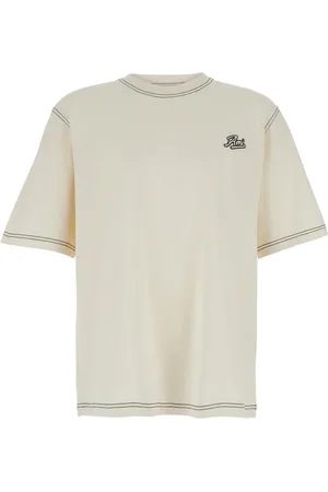 Ami Top, Herre, , L, Bomuld, Hvide T-shirts og Polos TS