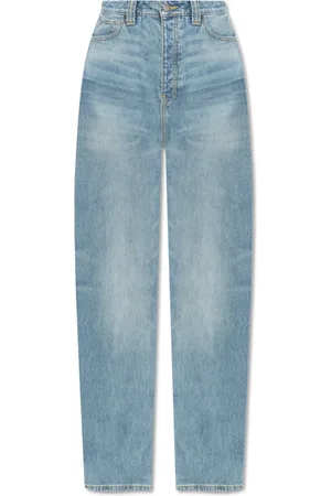 FEAR OF GOD Jeans, Dame, Blå, W29, Uld, Jeans med logo