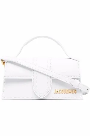 Jacquemus Taske, Dame, Hvid, ONE SIZE, Uld, Le Bambino Skuldertaske