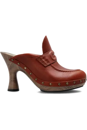 Burberry Sko, Dame, Brun, 37 EU, Uld, Hælede mules Potter