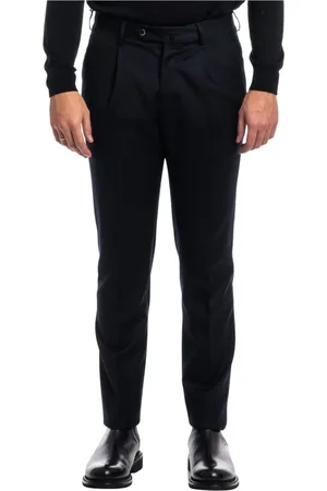 PT01 Bukser, Herre, Blå, XL, Uld, Slim Fit Pantalone