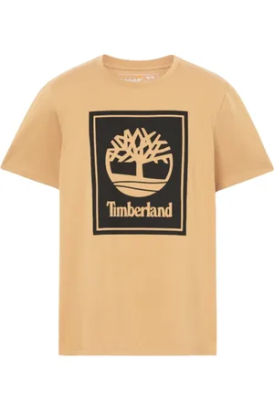 Timberland Top, Herre, , M, Bomuld, Kortærmet Bomuld Logo T-Shirt