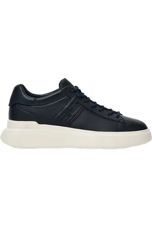 Hogan Sko, Herre, Blå, 41 EU, Læder, Urban Casual Læder Sneakers