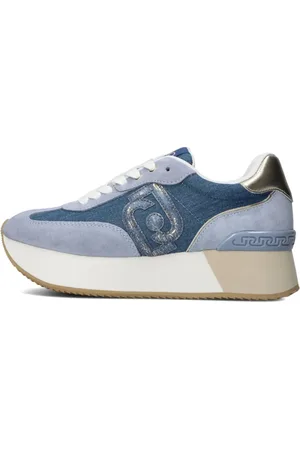 Liu Jo Sko, Dame, Blå, 38 EU, Uld, Blå Dreamy 02 Lave Sneakers