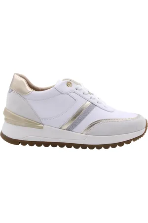 Geox Sko, Dame, Hvid, 39 EU, Uld, Reccon Sneaker