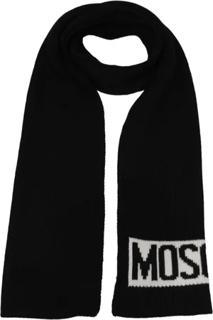 Moschino Tilbehør, Herre, Sort, ONE SIZE, Uld, Uldblanding Herresjal