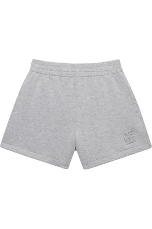 ANINE BING Shorts, Dame, Grå, S, Uld, Grå Elastisk Talje Baglomme