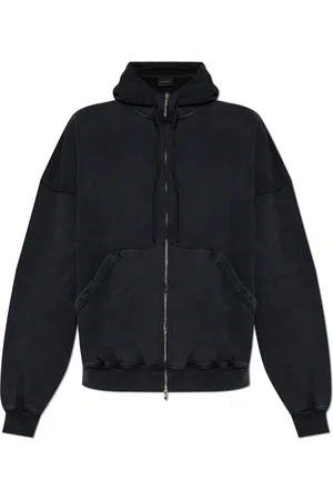 Balenciaga Sweathshirts & Hoodies, Dame, Sort, XL, Bomuld, Hættetrøje