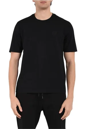 C.P. Company Top, Herre, Sort, L, Bomuld, Byserie Merceriseret Bomuld T-shirt