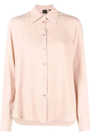 Pinko Bluser & Skjorter, Dame, , M, Uld, Elegant Langærmet Skjorte