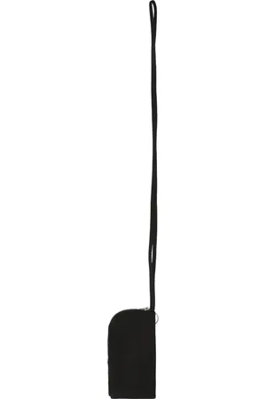 Rick Owens Tilbehør, Herre, Sort, ONE SIZE, Bomuld, Stof smartphone taske med stofrem