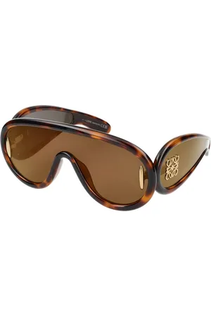 Loewe Tilbehør, unisex, Brun, ONE SIZE, Uld, Stilfulde solbriller Lw40108I