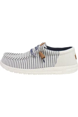 Hey dude Sko, Herre, Blå, 43 EU, Læder, Herre Eco-Læder Sneaker
