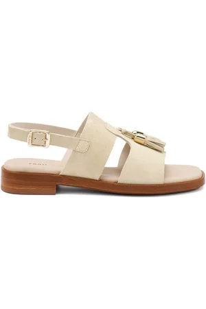 Frau Sko, Dame, , 40 EU, Suede, Suede Tassel Sandaler Cappuccino