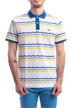 HARMONT&BLAINE Top, Herre, Flerfarvet, M, Polo Stampa Onde MM
