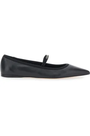 Salvatore Ferragamo Sko, Dame, Sort, 38 EU, Sorte flade sko Carice Ballet stil