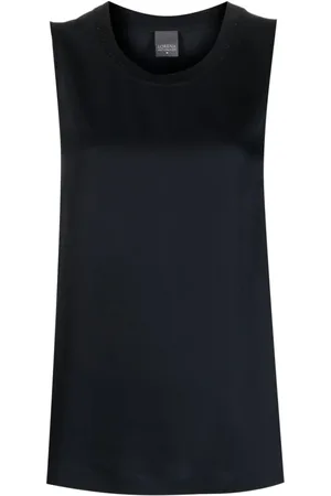 LORENA ANTONIAZZI Top, Dame, Blå, XS, Blå Casual Bluse Tank Top