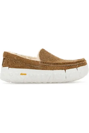 UGG Sko, Herre, Brun, 45 EU, Kamel Ruskind Ascot Slip Ons