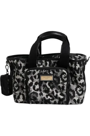 Dolce & Gabbana Taske, Dame, Flerfarvet, ONE SIZE, Bomuld, Leopard Print Pet Carry Bag