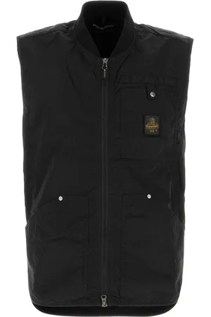 RefrigiWear Jakke, Herre, Sort, XL, Nylon, Sort nylonvest til mænd