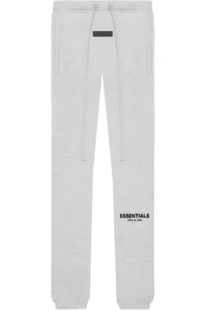 FEAR OF GOD Bukser, Herre, Grå, M, Lys Havregryn Sweatpants Essentials Fw22
