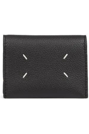 Maison Margiela Tilbehør, Herre, Sort, ONE SIZE, Sort Bi-Fold Kortholder Pung