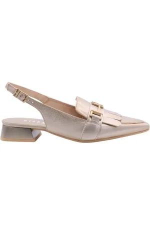 Hispanitas Sko, Dame, Brun, 39 EU, Elegant Slingback Sko til Kvinder