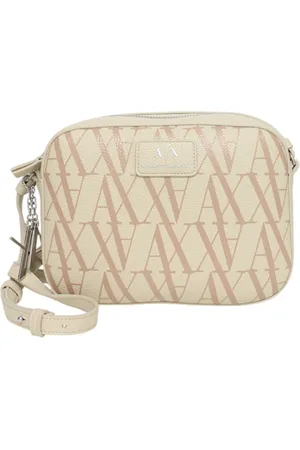Armani Exchange Taske, Dame, , ONE SIZE, Læder, Imiteret læder crossbody taske med logo