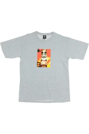 Obey Top, Herre, Grå, XL, Heather Grey Herre T-shirt 30 År