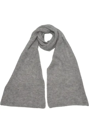 Pinko Tilbehør, Dame, Grå, ONE SIZE, Uld, Alpaca Tørklæde til Kvinder